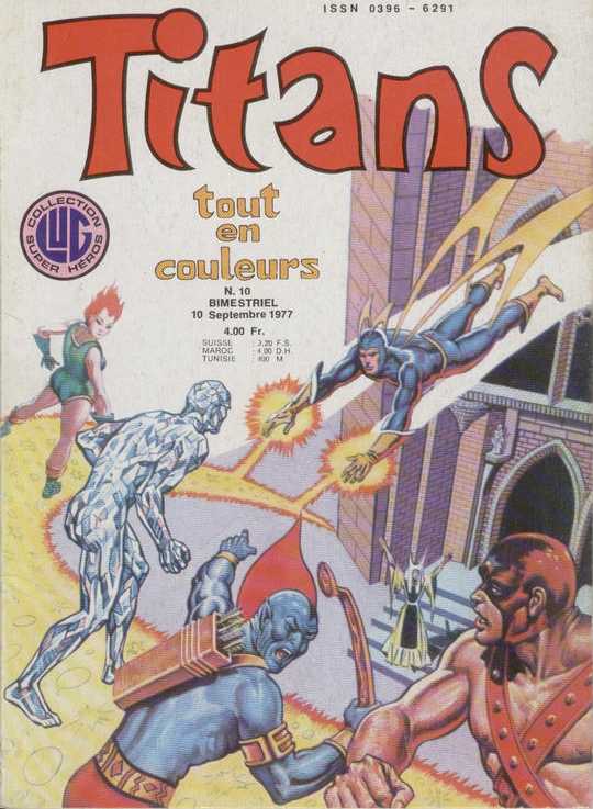 Scan de la Couverture Titans n 10